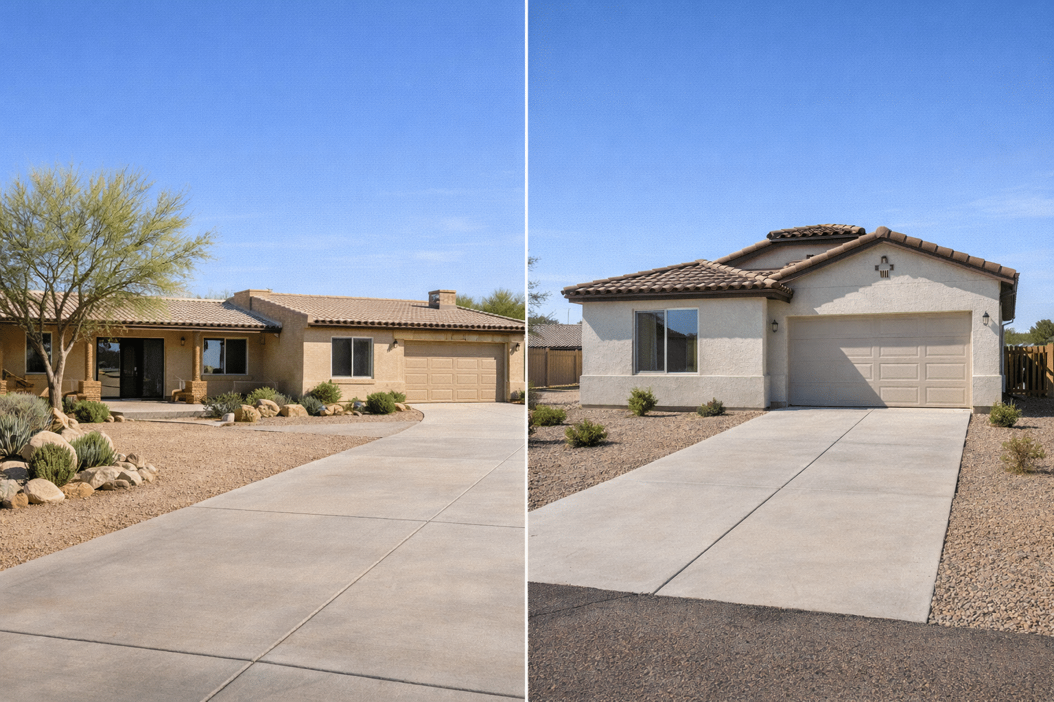 Apache Junction property types comparison resale ranch home versus new construction