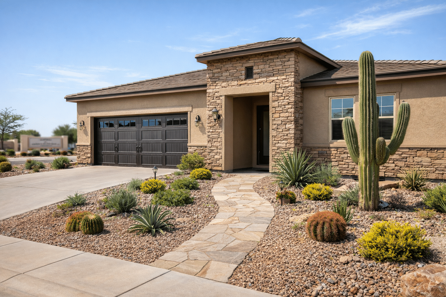 avondale new construction homes west valley master-planned community model home exterior