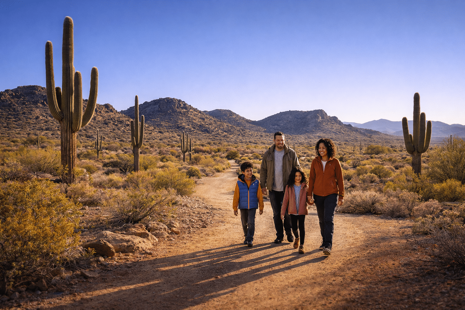 Cave Creek Arizona homes trail access desert recreation family outdoor lifestyle — West USA Realty