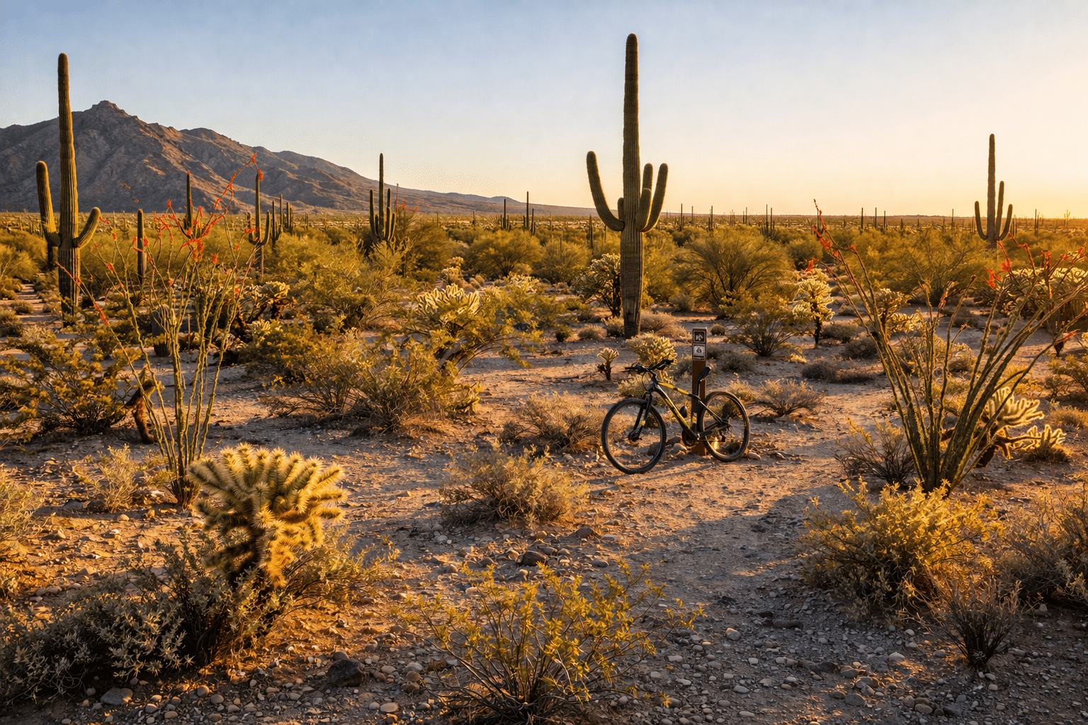 Waddell AZ homes for sale desert foothills Sonoran landscape White Tank Mountains Golden Hour