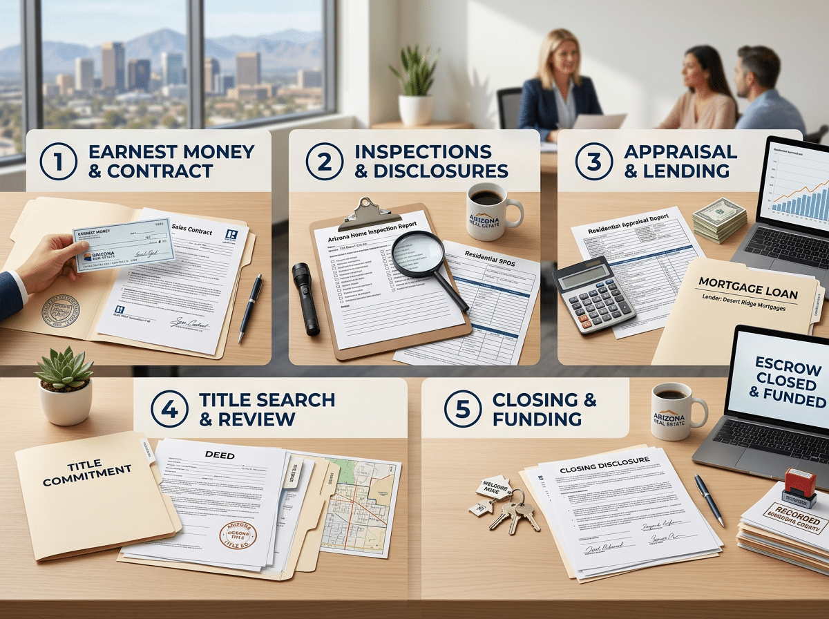 Escrow in Arizona After Your Offer Is Accepted