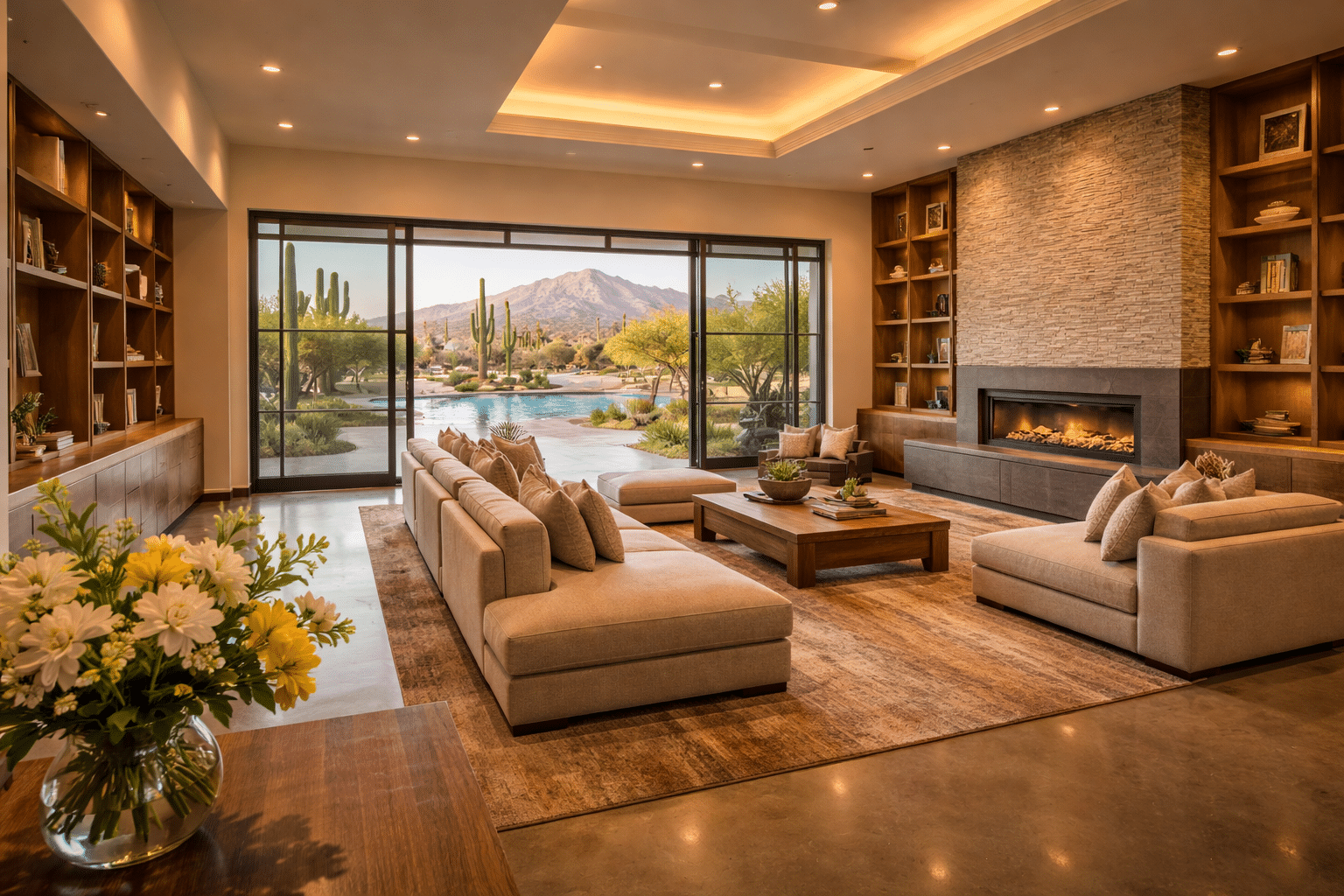 homes for sale in Peoria AZ active adult clubhouse interior resort amenity